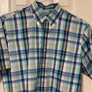 Jos. A. Bank Multicolor Plaid Button Down Shirt